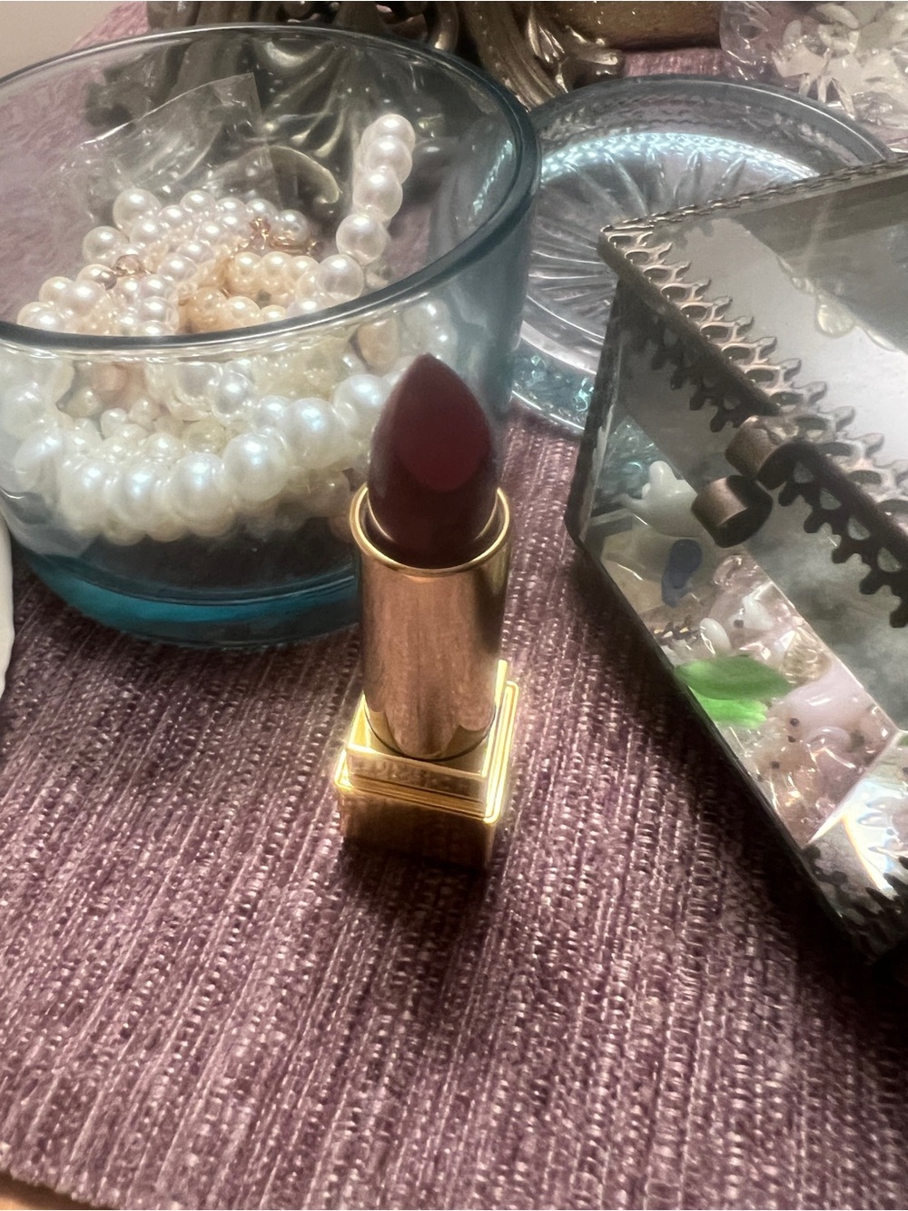 Yves Saint Laurent Rouge Pur Couture Lipstick - Deep Brown Red - Picture 4 of 8